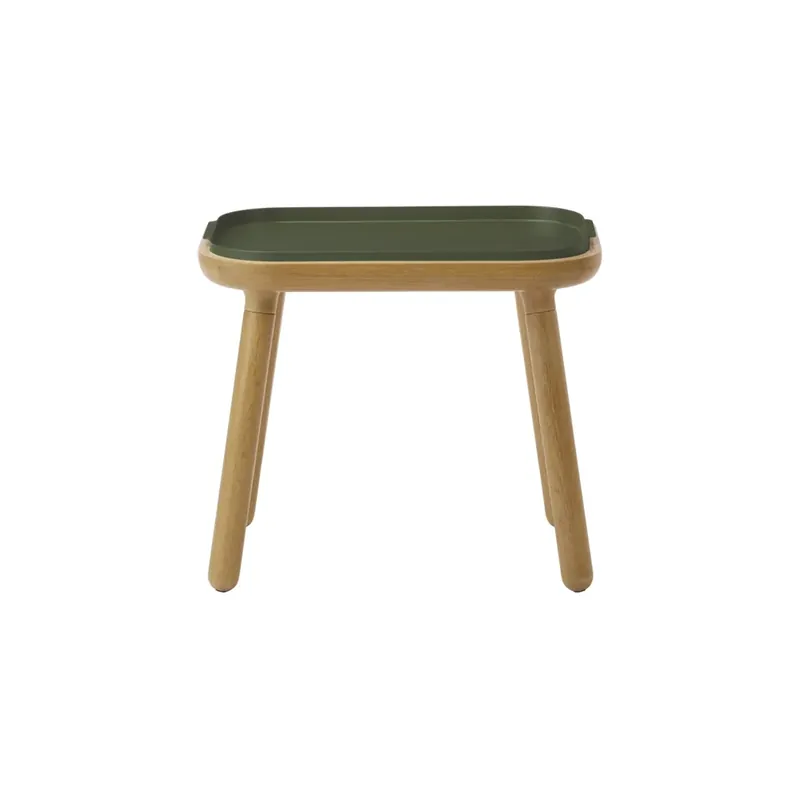 Paff Sidobord Högt Ek/Olive Green Kampanjpris